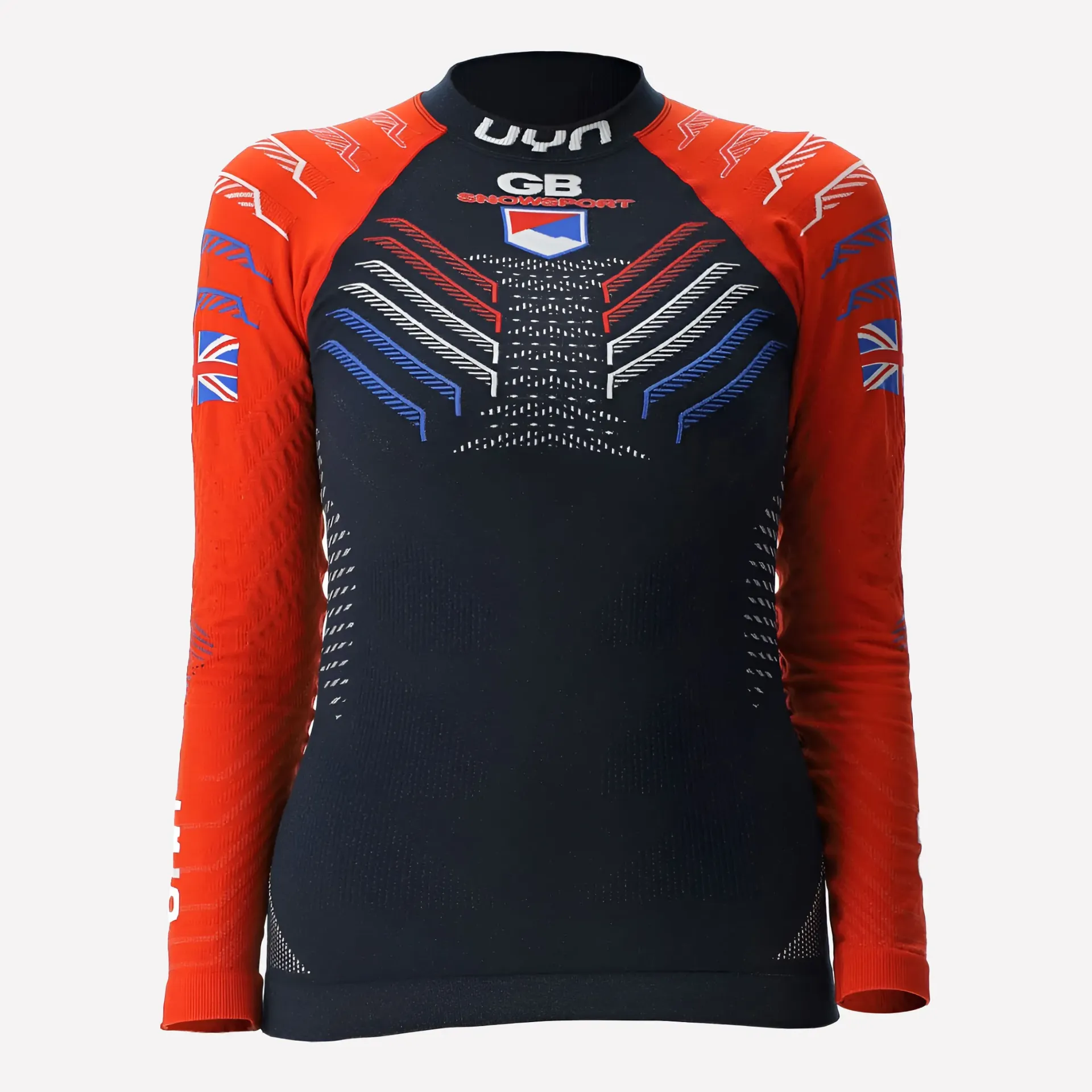 [U100396.T122-S/M] NATYON 3.0 GREAT BRITAIN SHIRT TURTLE NECK  (S/M)