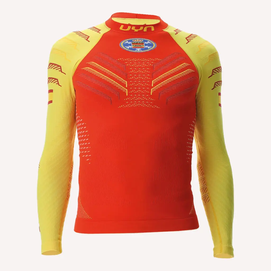 [U100410.T046-XXL] NATYON 3.0 SPAIN SHIRT TURTLE NECK (XXL)