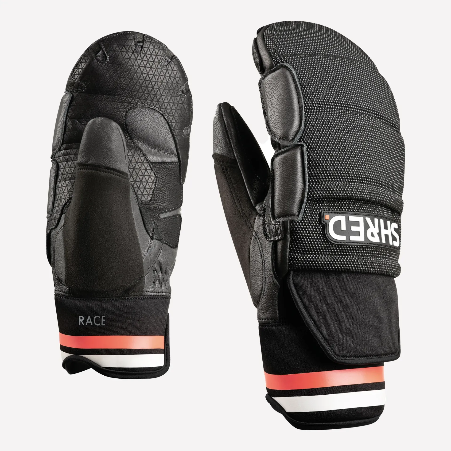 SKI RACE PROTECTIVE MITTENS