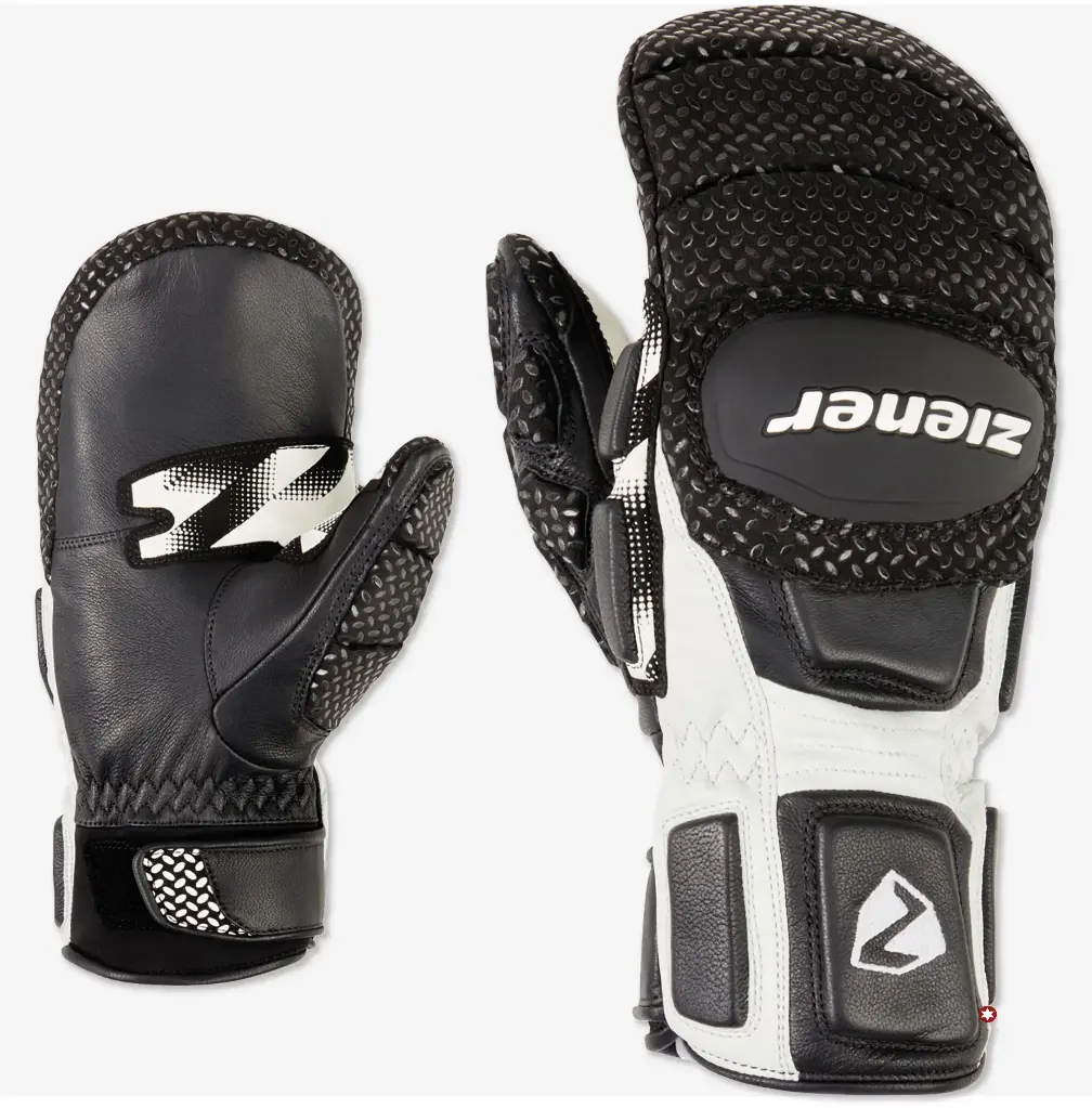 [111035.12-6.5] GATORO PR MITTEN BLACK/WHITE (6.5)