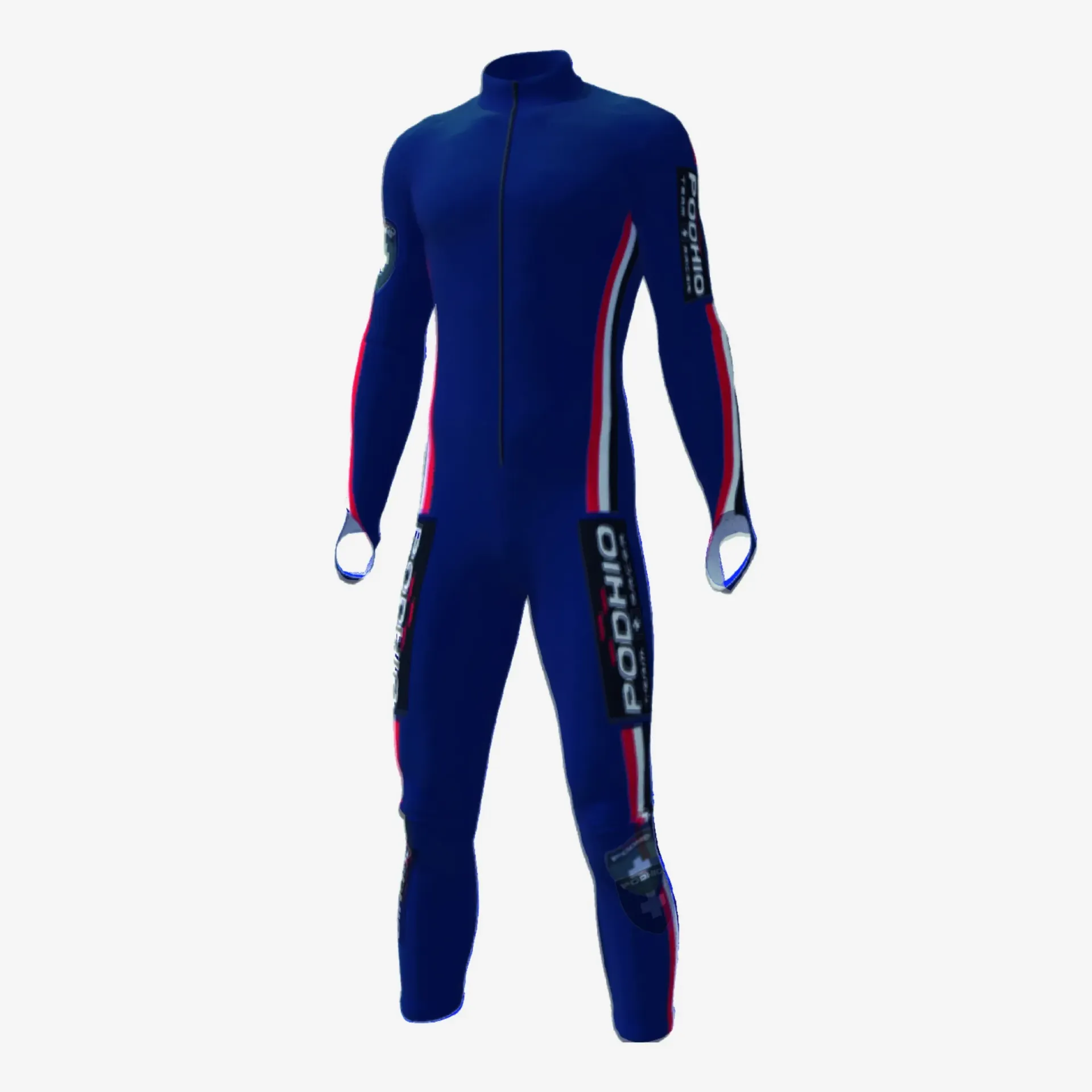 [TGRS023A.22-XS] RACE SUIT BLUE SR (XS)