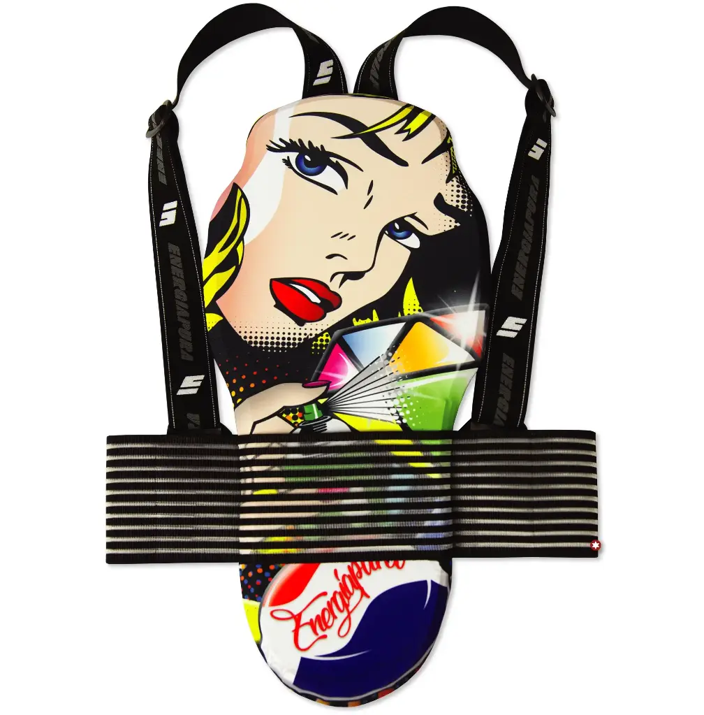 [A2005X.A549-XS] LONG BACK POP ART (XS)