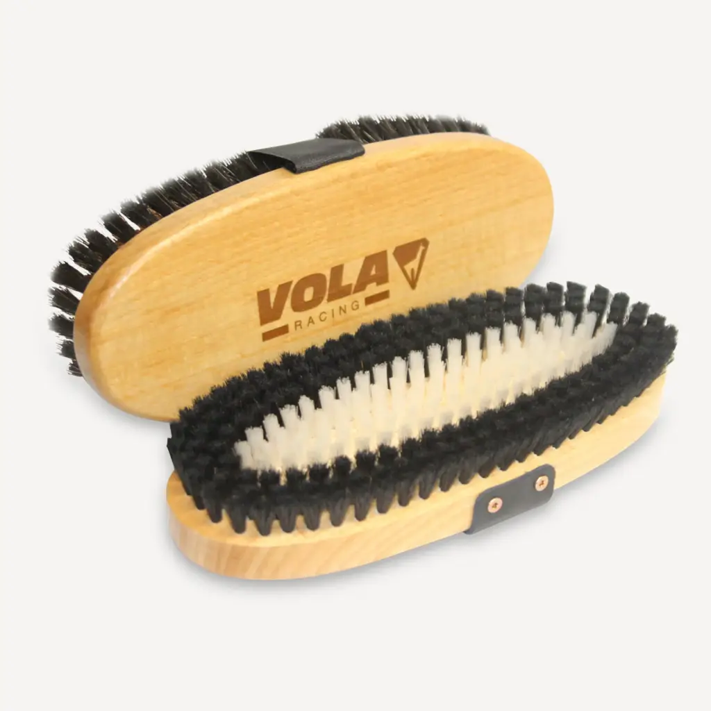 BROSSE OVALE RACING MIXTE CRIN DE CHEVAL / NYLON