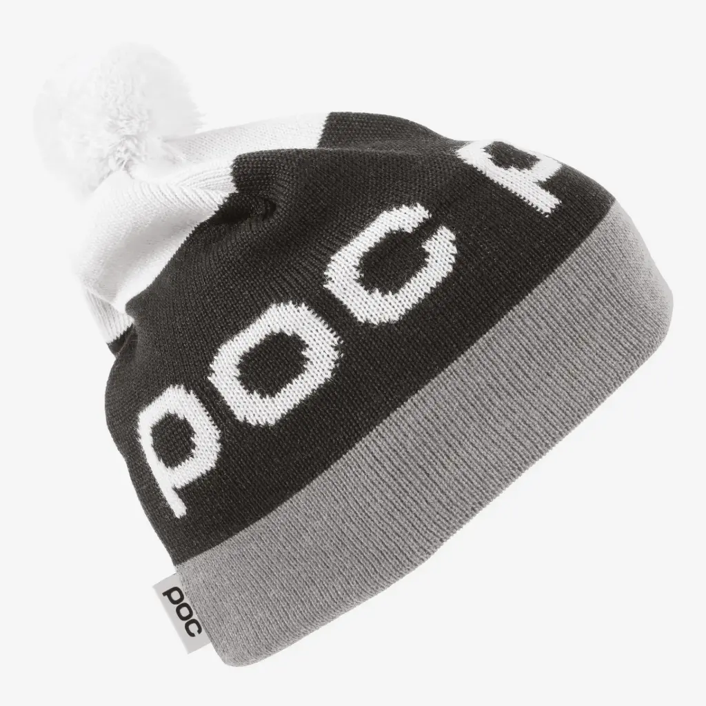 STRIPE POM BEANIE 