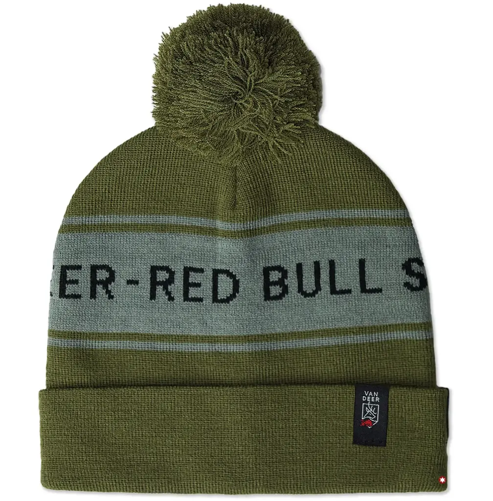 RED BULL POM BEANIES