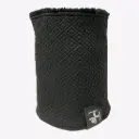 ARTIKA NECKIES BLACK WAFFLE