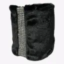 SNOWDRIFT NECKIES BLACK WHITE PDP