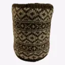 JANIS JACQUARD MARRON