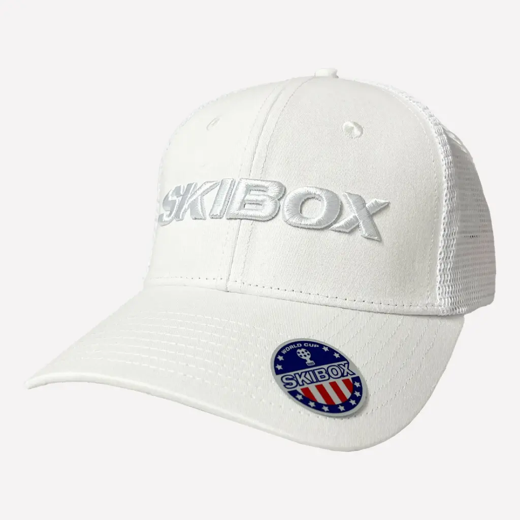 TRUCKER CAP WHITE WHITE