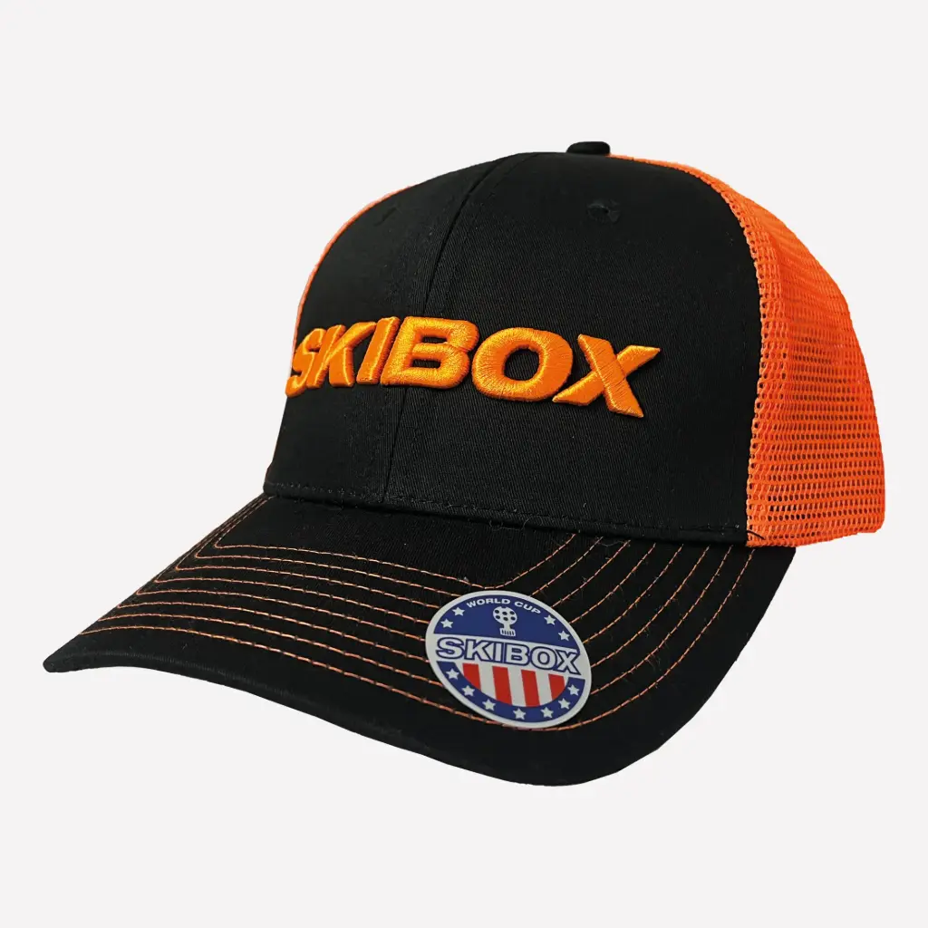 [2348.053.091] TRUCKER CAP BLACK ORANGE