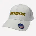 TRUCKER CAP WHITE GOLD