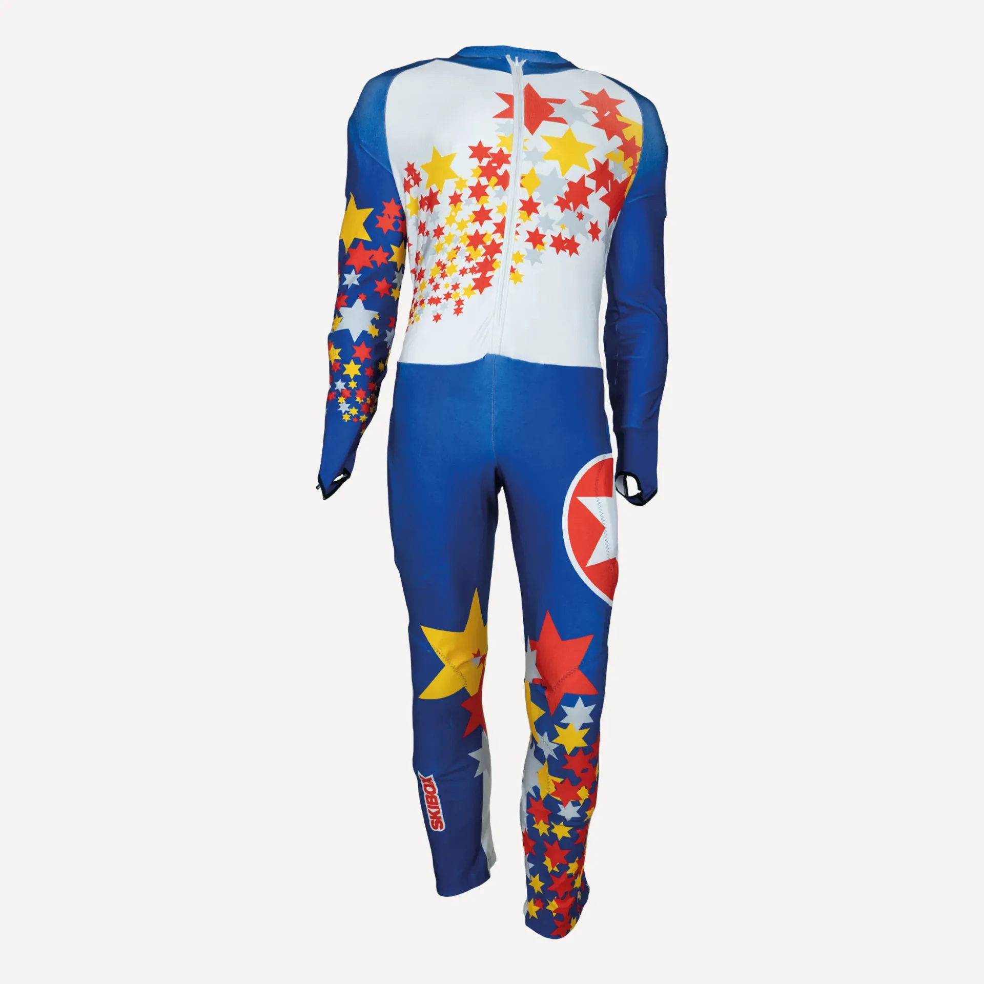 [22405.042.025-130CM] TRAINING SUIT GS ALEX WHITE BLUE JR (130 cm)
